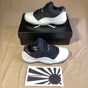 Nike Air Jordan 11 Retro Low Tuxedo 528896-110 GS 5.5Y